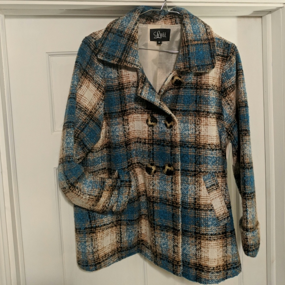 Luii Plaid Coat